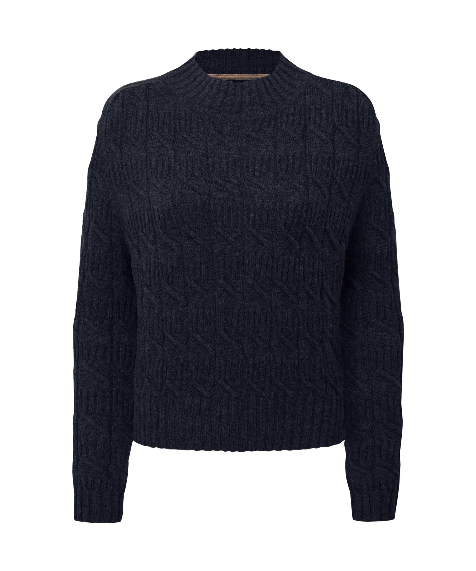 Schoffel Sandsend Cable Jumper Navy