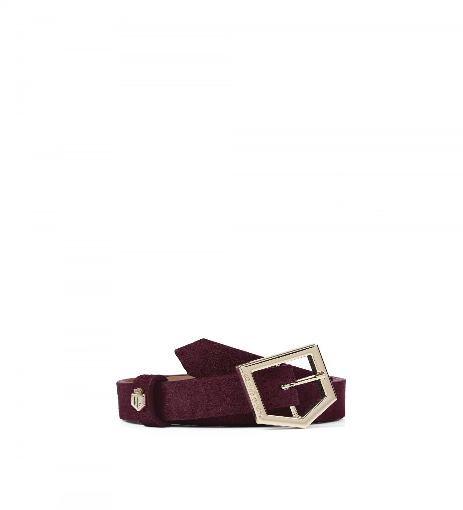 Fairfax And Favor Sennowe Belt Plum