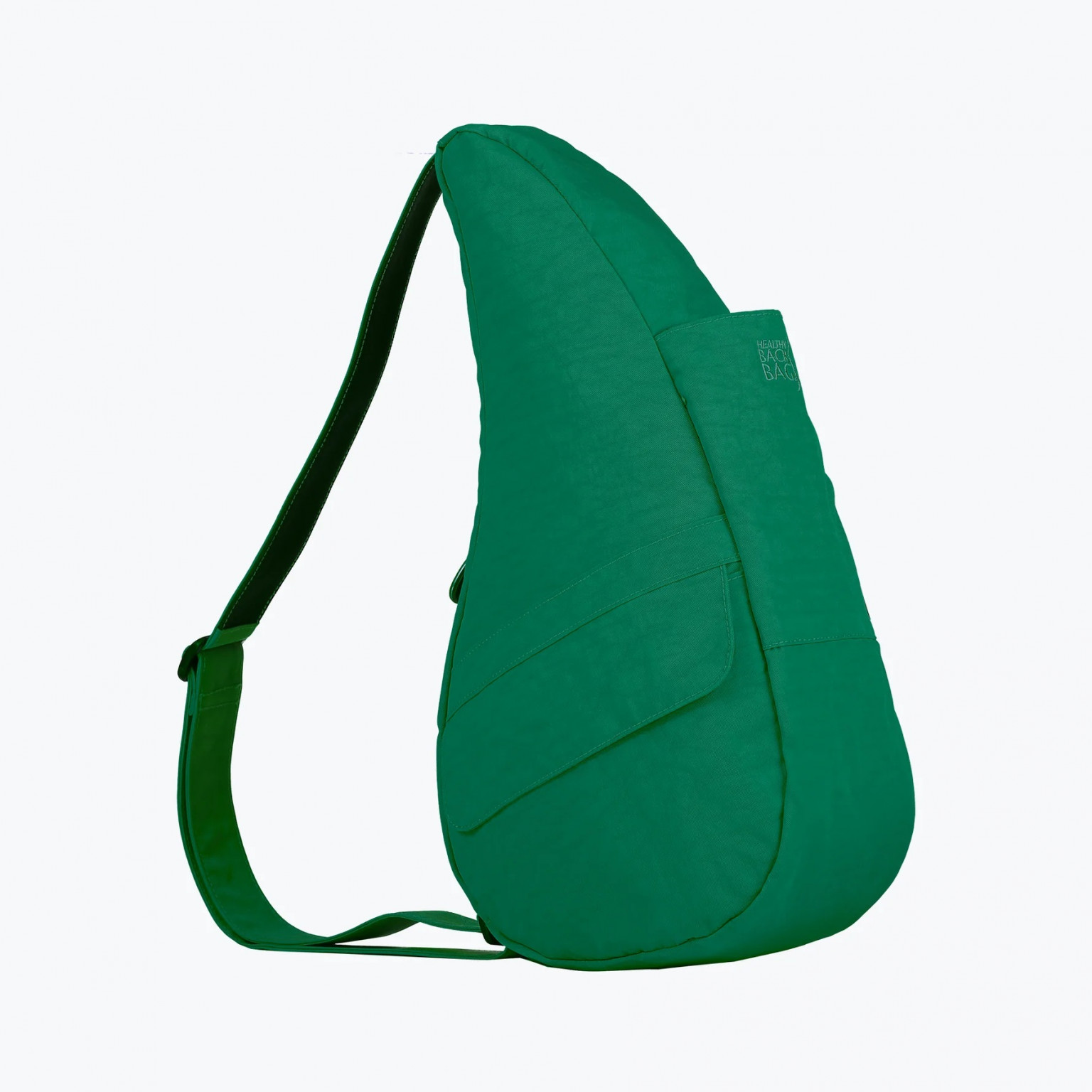 Healthy Back Bag Textured Nylon Small Bag Emerald