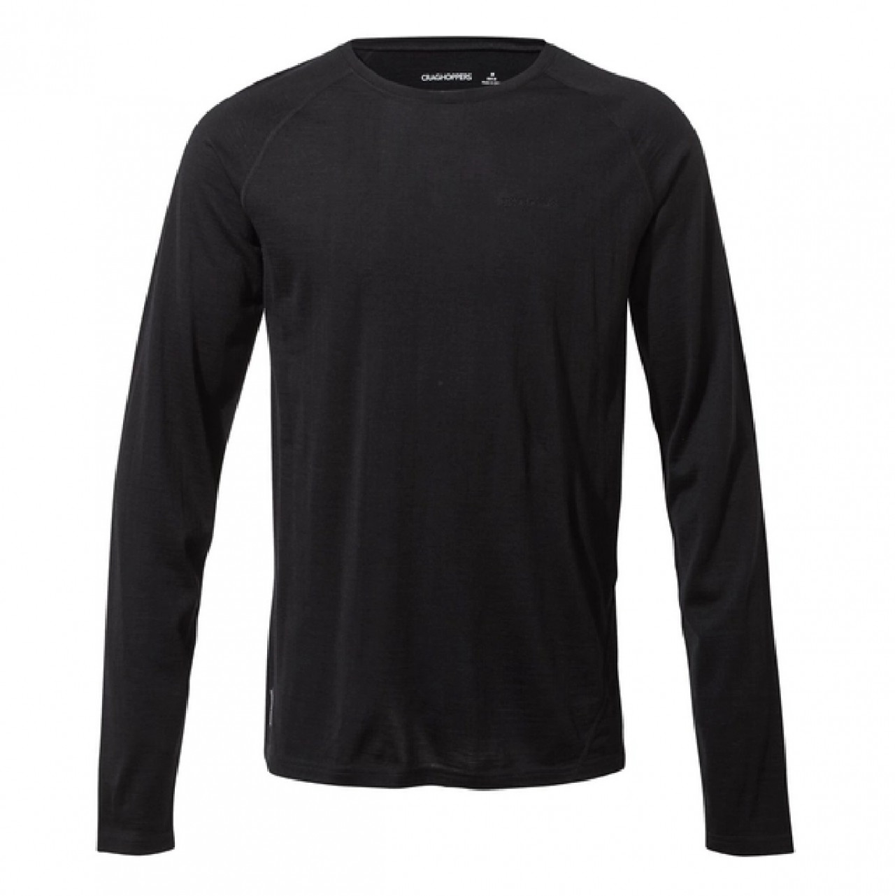 Craghoppers Merino Crew Neck Black