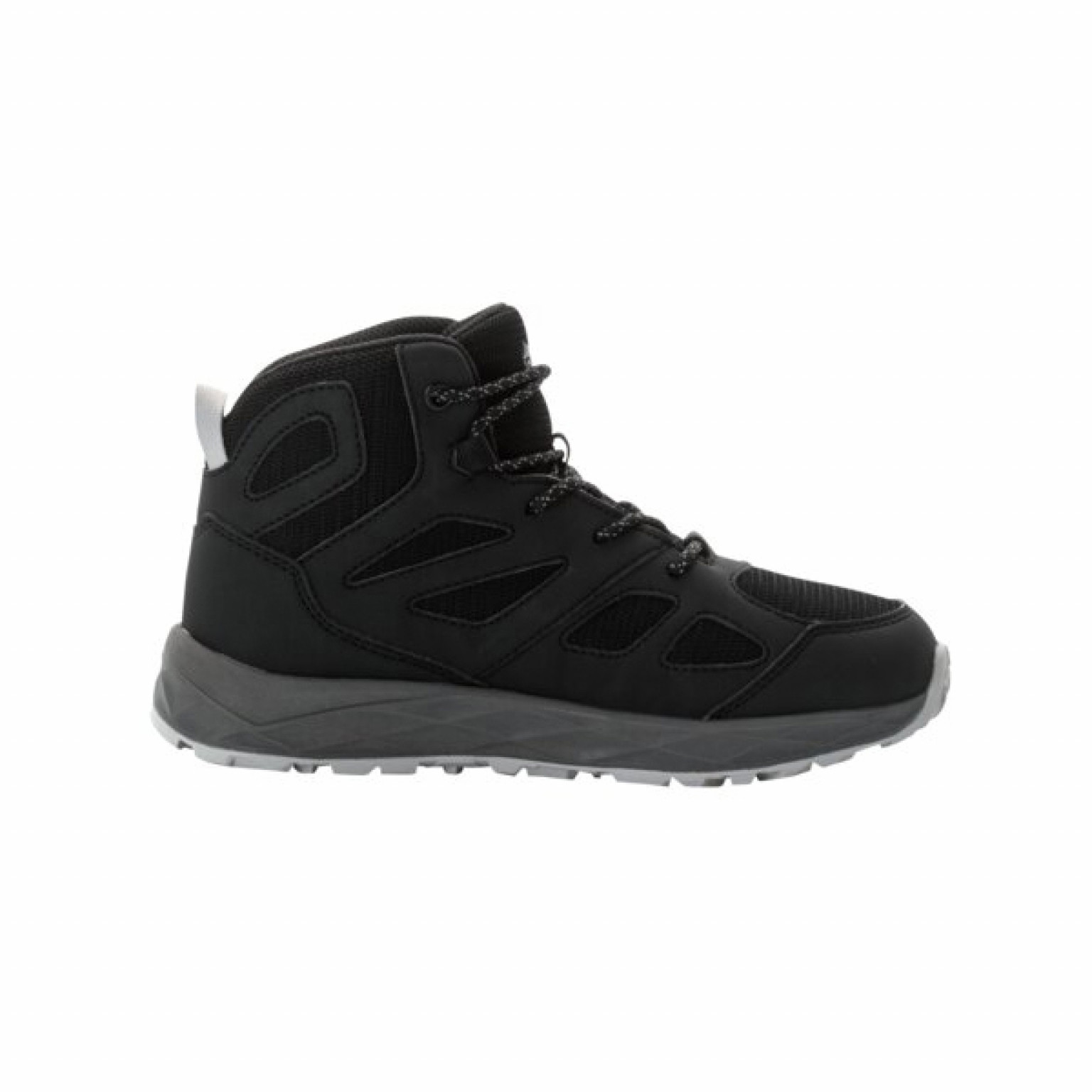 Jack Wolfskin Kids Woodland 2 Mid Texapore Black