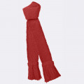 Pennine Plain Wool Garter Ruby