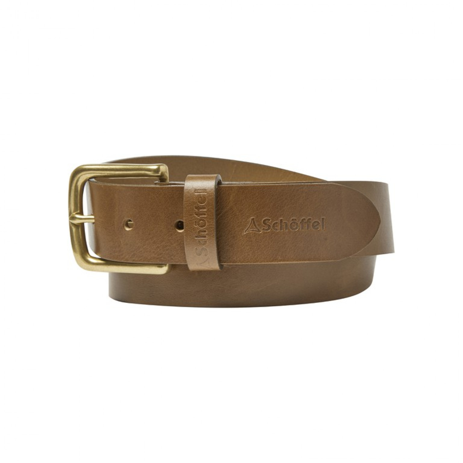 Schoffel Castleton Leather Belt Chestnut