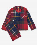 Barbour Large Scale Ellery Pj Set Red