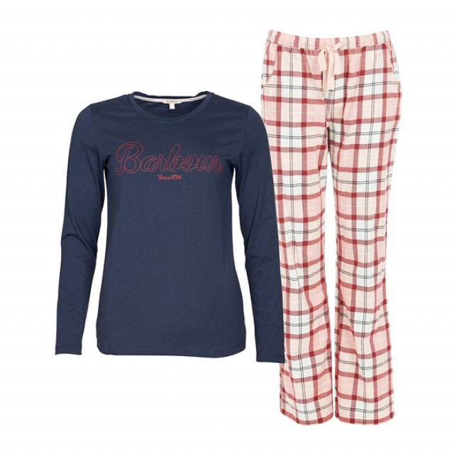 Barbour Phoebe Pj Set Red