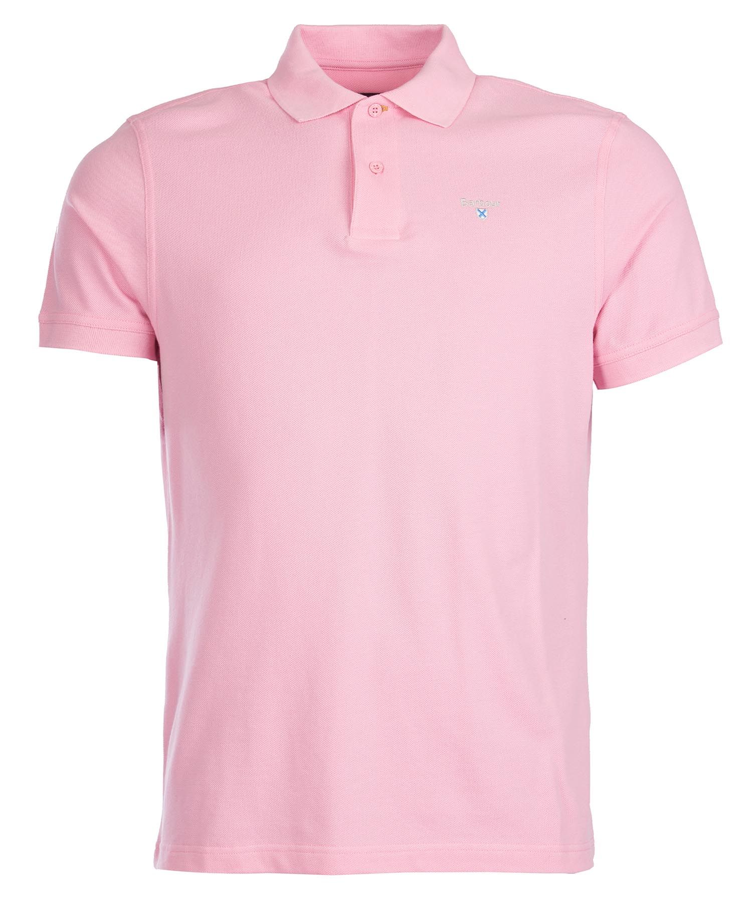 Barbour Sports Polo Shirt Pink | Jacks 1952